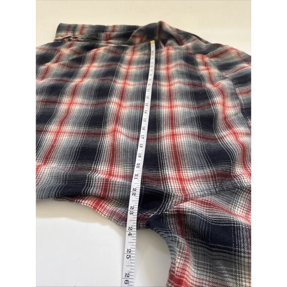 Pendleton Burnside Flannel Shirt Mens XL Flap Pockets Plaid EUC Collared - Picture 7 of 8